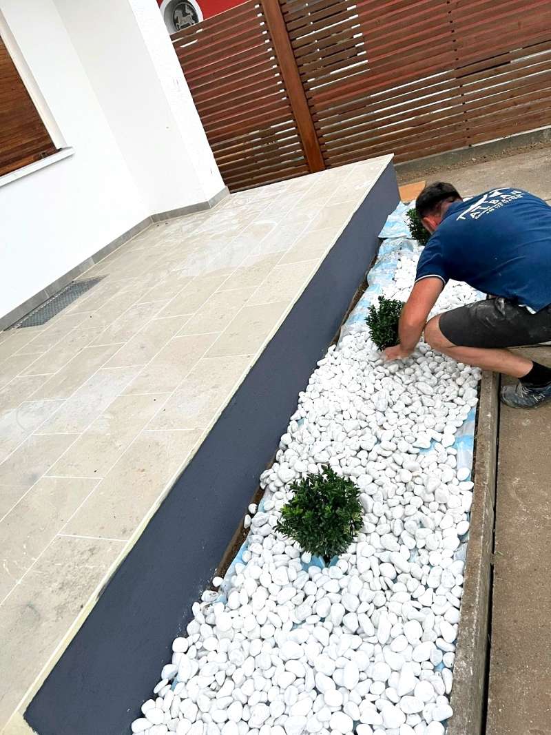 Terrassenbau und Pflasterarbeiten 